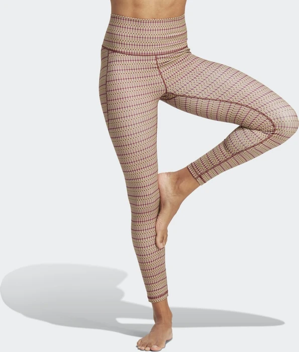adidas Yoga Studio Seasonal Hose lang shadow red (Damen)
