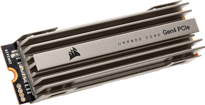 Corsair Force Series MP600 Core 2TB, M.2 2280 / M-Key / PCIe 4.0 x4, Kühlkörper