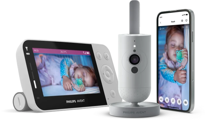 Philips Avent Eco Owl Connected SCD951/26 Video-Babyphone