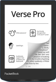 PocketBook Verse Pro, Azure,     16GB Flash