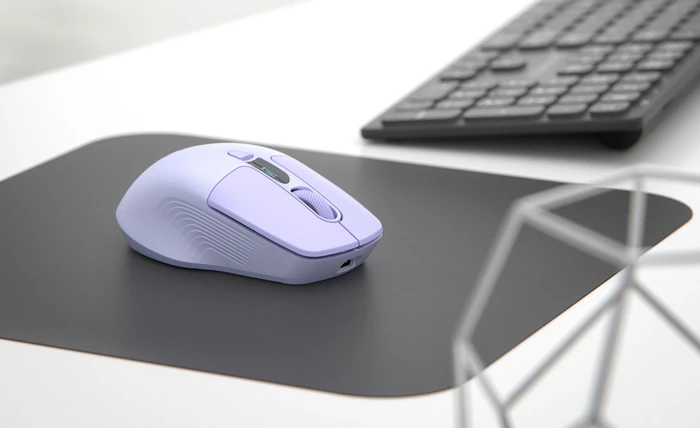 Eternico MSB270 Wireless Office Mouse violett, USB/Bluetooth
