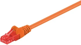 goobay Patchkabel, Cat6, U/UTP, RJ-45/RJ-45, 20m, orange