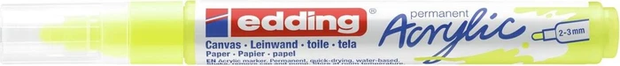 edding 5100 Acrylmarker medium neongelb