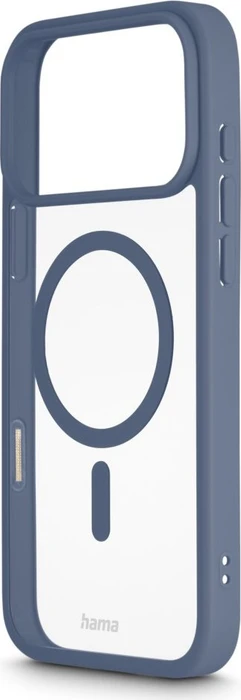 Hama Handyhülle Frame Protect magnetisch für Apple iPhone 17 Pro Max transparent/blau