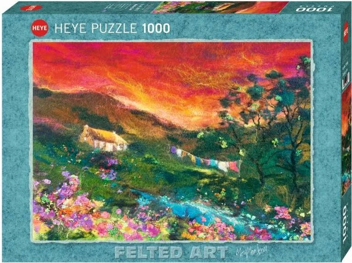 Heye Puzzle Felted Art Washing Line