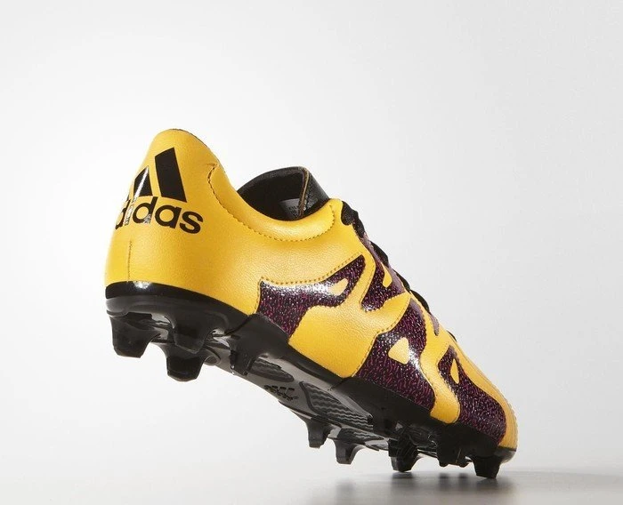 adidas X15.3 FG/AG solar gold/core black/shock pink (Junior)