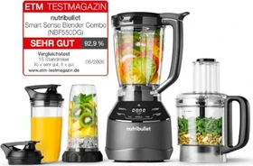 NutriBullet NBF580B Triple Prep System Standmixer