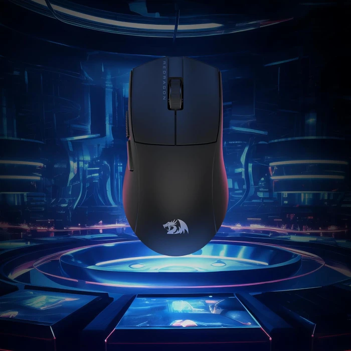 Redragon M916 K1NG Wireless Lite Ultra-Lightweight Gaming Mouse schwarz, USB
