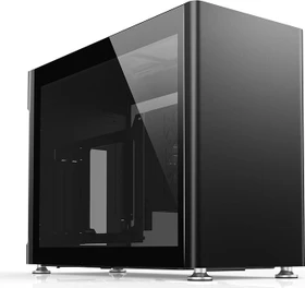 Jonsbo Jonsplus i100 Pro, schwarz, Glasfenster, Mini-ITX