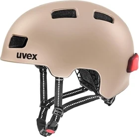 UVEX City 4 Helm soft gold mat