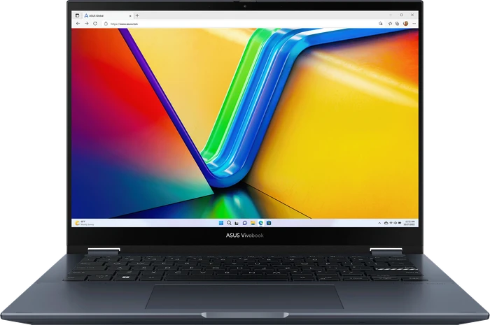 ASUS VivoBook S 14 Flip OLED TP3402ZA-KN266X, Quiet Blue, Core i5-12500H, 16GB RAM, 512GB SSD, DE
