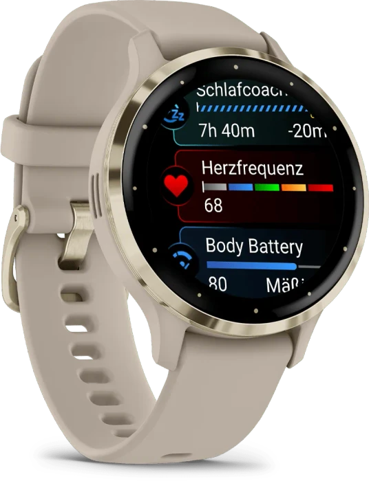 Garmin Venu 3S soft gold/french grey