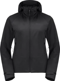 Jack Wolfskin Kammweg Funktionsjacke schwarz (Damen)