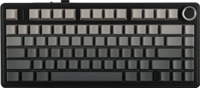 Epomaker x Aula F75, Black Gradient, LEDs RGB, hot-swap, Side-Printed, LEOBOG Reaper, USB/Bluetooth, US