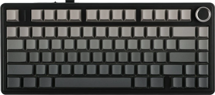 Epomaker x Aula F75, Black Gradient, LEDs RGB, hot-swap, Side-Printed, LEOBOG Reaper, USB/Bluetooth, US