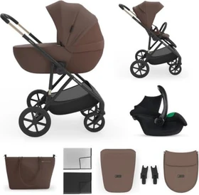 Kinderkraft Prime 3 3in1 Kombi-Kinderwagen braun