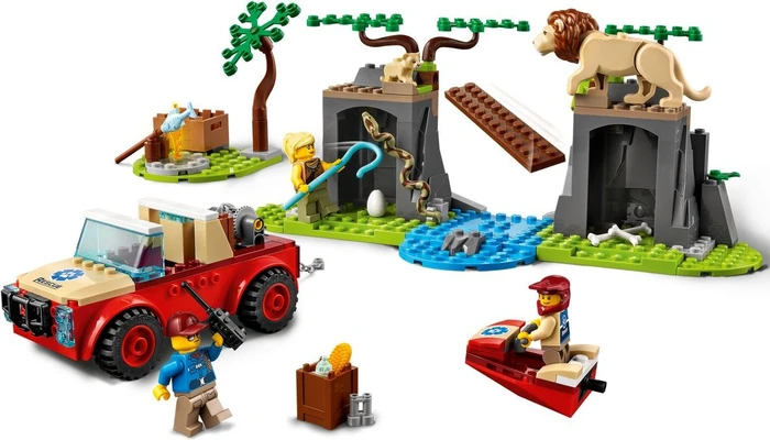 LEGO City - Tierrettungs-Geländewagen