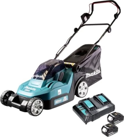 Makita DLM382CM2 Akku-Rasenmäher inkl. 2 Akkus 4.0Ah