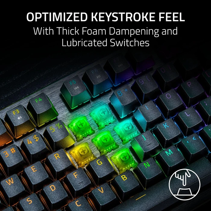 Razer Huntsman V3 HE Magnetic Tenkeyless 8KHz, schwarz, LEDs RGB, Hall Effect Magnetic, USB, US