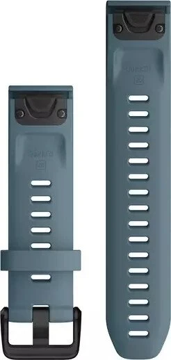 Garmin Ersatzarmband QuickFit 20 Silikon taubenblau/schwarz