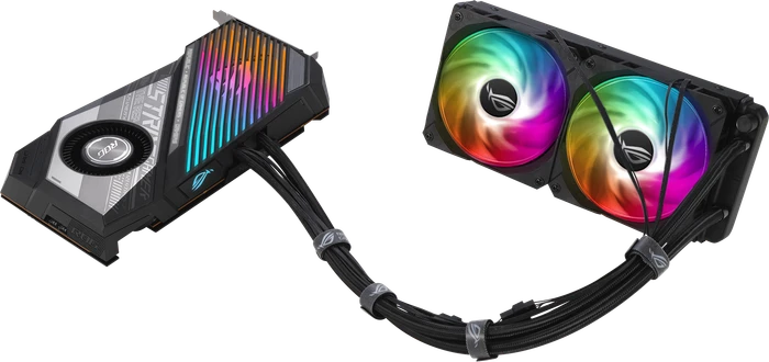 ASUS ROG Strix LC Radeon RX 6900 XT Top, ROG-STRIX-LC-RX6900XT-T16G-GAMING, 16GB GDDR6, HDMI, USB-C, 2x DP