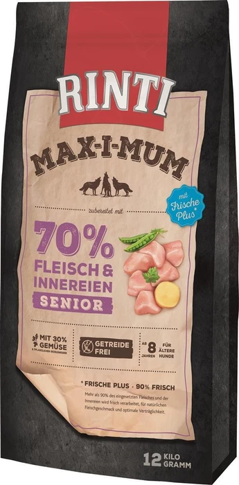 Finnern Rinti Max-I-Mum, Fleisch und Innereien, Senior, 12kg