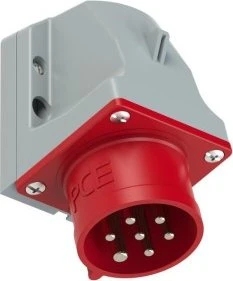 PCE CEE-Wandgerätestecker 32A 7p 6h IP44/IP54