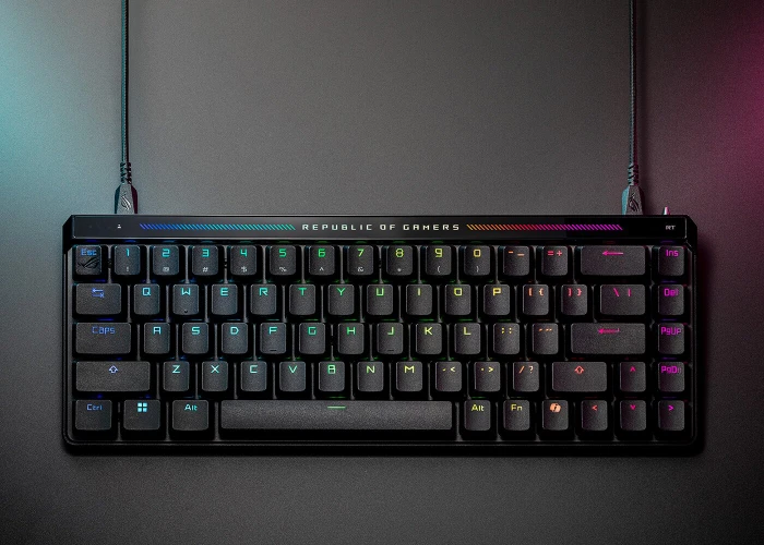 ASUS ROG Falchion Ace HFX, schwarz, ROG HFX Magnetic, USB, DE