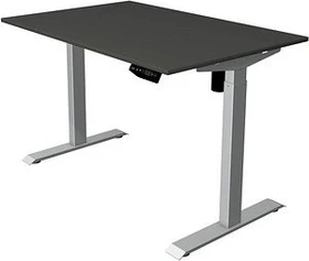 Kerkmann Move 1 elektrisch höhenverstellbarer Sitz-Steh-Schreibtisch 120x80cm anthrazit/silber
