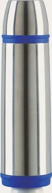 Emsa Captain Isolierflasche 1l edelstahl/blau