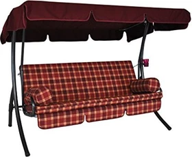 Angerer Trend Rio Hollywoodschaukel bordeaux/grau