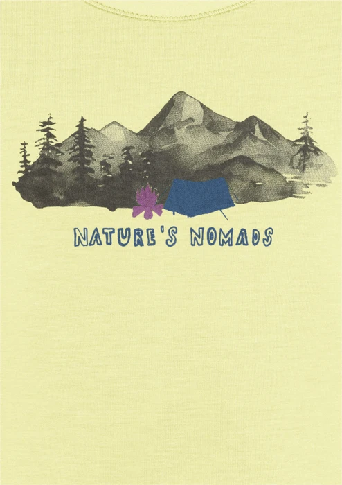 Jack Wolfskin Hiking Graphic Funktionsshirt kurzarm daisy (Junior)