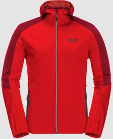 Jack Wolfskin Go Hike Softshell Funktionsjacke fiery red (Herren)