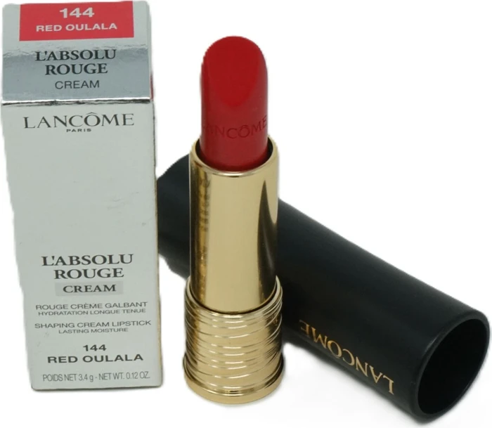 Lancôme L'Absolu Rouge Cream Lippenstift 144 red-oulala, 3.4g