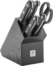 Zwilling Gourmet Messerblock-Set schwarz, 6-tlg.