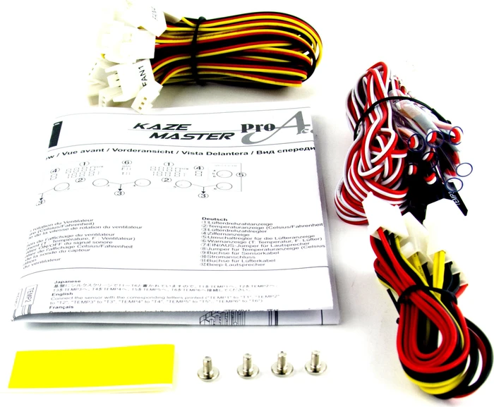 Scythe Kaze Master Pro Ace schwarz, 5.25" Lüftersteuerung 6-Kanal