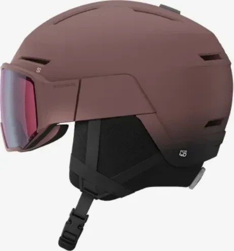 Salomon Osmo Sigma Helm grape shake/black