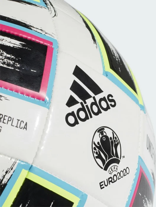 adidas Uniforia Training Fußball white/black/signal green/bright cyan