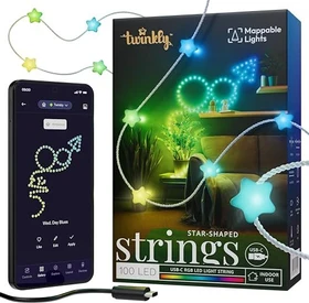 Twinkly Candies Stars Lichterkette LED 100x RGB