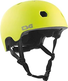 TSG Meta Helm solid color satin acid yellow