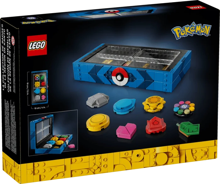 LEGO Pokémon - Kollektion mit den Orden der Kanto-Region