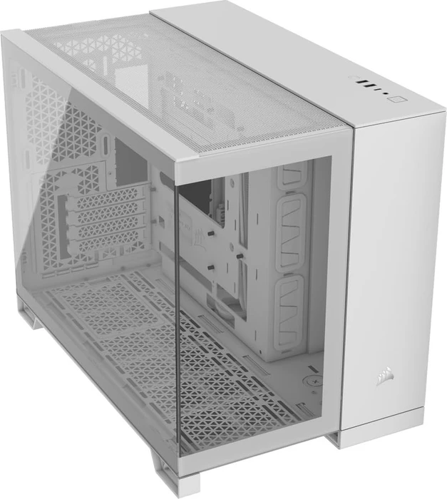 Corsair 2500X, weiß, Glasfenster
