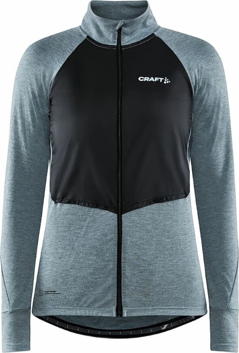 Craft ADV Bike SubZ Wool Trikot langarm trooper/black (Damen)