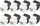Digitus Keystone Modul RJ-45 Buchse via Verlegekabel Cat6, 8er-Pack (DN-93603-8)