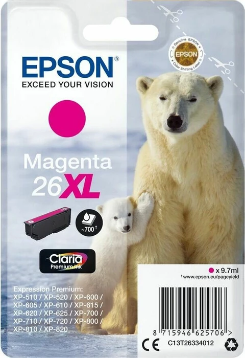Epson Tinte 26XL magenta