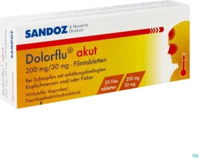 Dolorflu akut Sandoz Filmtabletten, 20 Stück