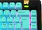 Glorious GPBT Gradient V2 Keycaps, Kunststoff (PBT), Rainforest, grün, 131 Tasten, ISO-ND Vorschaubild