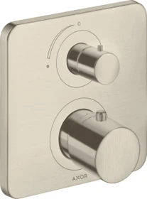 Hansgrohe Axor Citterio M Thermostat mit Absperrventil brushed nickel