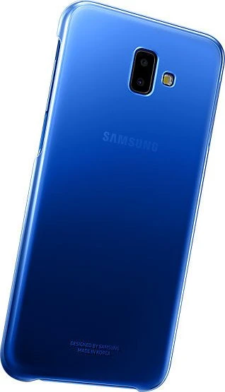 Samsung Gradation Cover für Galaxy J6+ blau
