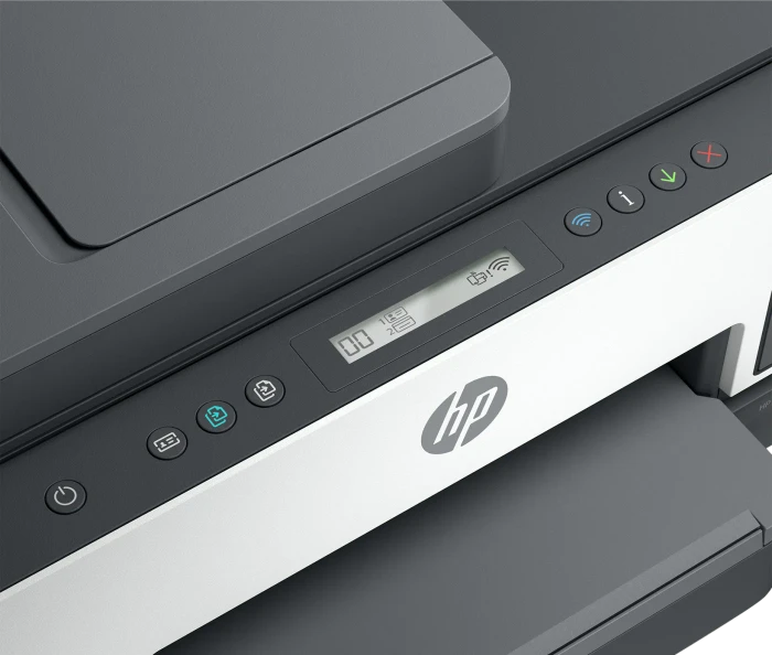 HP Smart Tank 7308 All-in-One dunkelgraue Akzente, Tinte, mehrfarbig